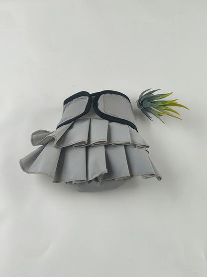 Female Dog Skirt Edge Physiological Pants Washable And Reusable Anti-Harassment Pet Dog Diaper Pants