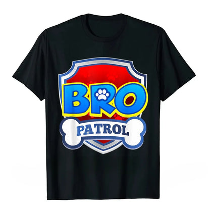the DOG PATROL - Dog Patrol Shirt men's Women's Clothing Funny Gift Birthday Party Family Clothing T-Shirt Clothing Autumn and winter innerwear