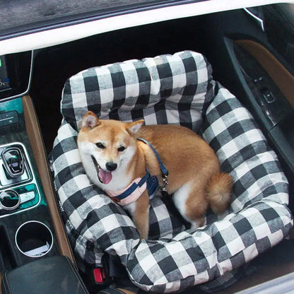 Dog Seat for Car Travel Booster Car Seat for pet Dog cat car Seat Bed Washable Thick Cushion dog carrier bag pet Car Carrier