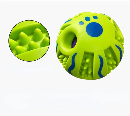 Pet toy dog self-healing toy dog giggling sound ball chewing pet ball rolling molars relieve boredom interactive toys for dogs