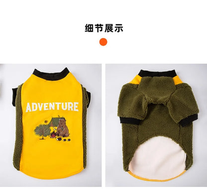 Autumn and winter sweaters for Big Dogs Two Legged Dog Sweater Spring Medium-sized Dog Pet Clothing Big Dog Clothing