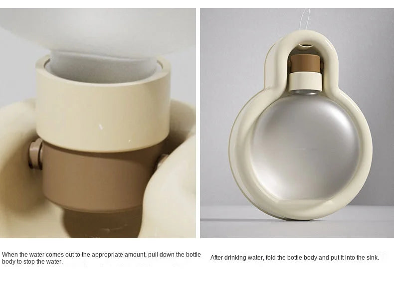 the WATER-ON-THE-GO - Pet Water Cup Outdoor Portable and Foldable Dog Travel Cup