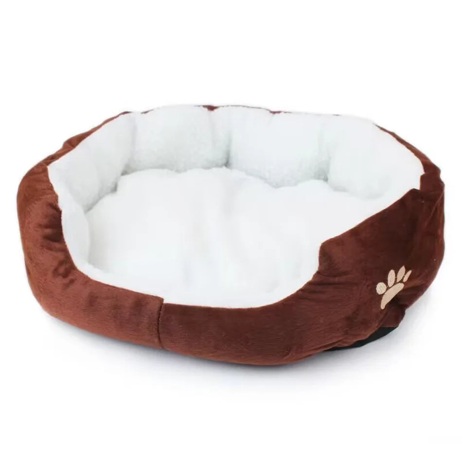 Pet Beds with Thickened PP Cotton Dog Cave Bed and SofaSuitable for Small Puppy Cat Bed
