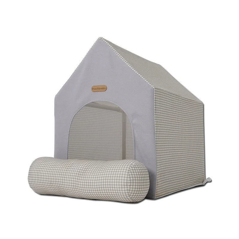 Foldable Pet House Kennel Bed For Small Medium Dogs Cats Winter Warm Cat Bed Nest Pet Products Pets Puppy Cave Sofa New Arrival