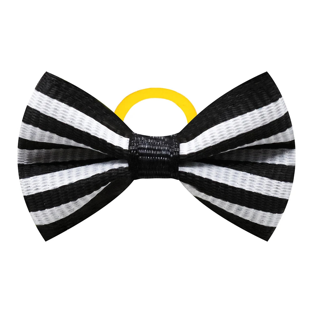 the MINI PAWBLOOM HAIR BOW SET - 10/20/30PCS Small Dog Hair Bows, Pet Bows, Rubber Bands, Cute Pet Puppy Hair Bows for Small Dog, Hair Accessories, Pet Supplies