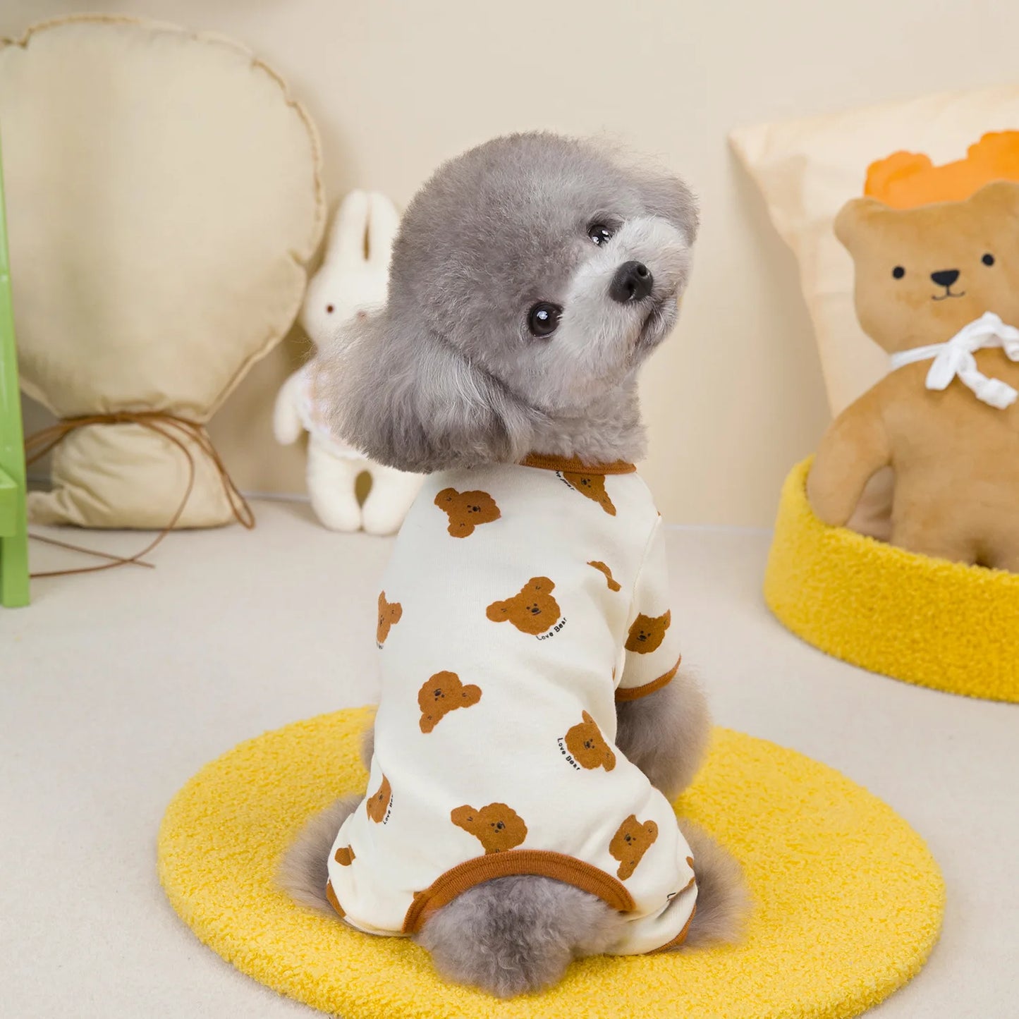 For Dogs Jumpsuit Puppy Pajamas Small Medium Pet Clothing Elegant Four Legs Clothes Chihuahua Pomeranian Costume Pet Supplies