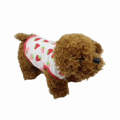 the COOLBARK SUMMER TEE - Dog Clothes Summer Thin Dog Vest T-Shirt, Print Dog Cute Outfits, Chihuahua, Pet Clothing, French Bulldog, Pug Costumes, Puppy Shirts