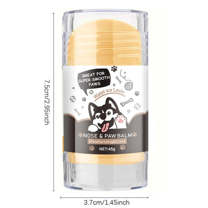 the SNOUT SOOTHER - Dog Paw Balm, Lick Safe Snout Soother, Moisturizing, Soothing and Nourishing Stimulation - Prevent Cracks and Wounds - Dog Foot Cream Waxed, Oil, Butter, Extract