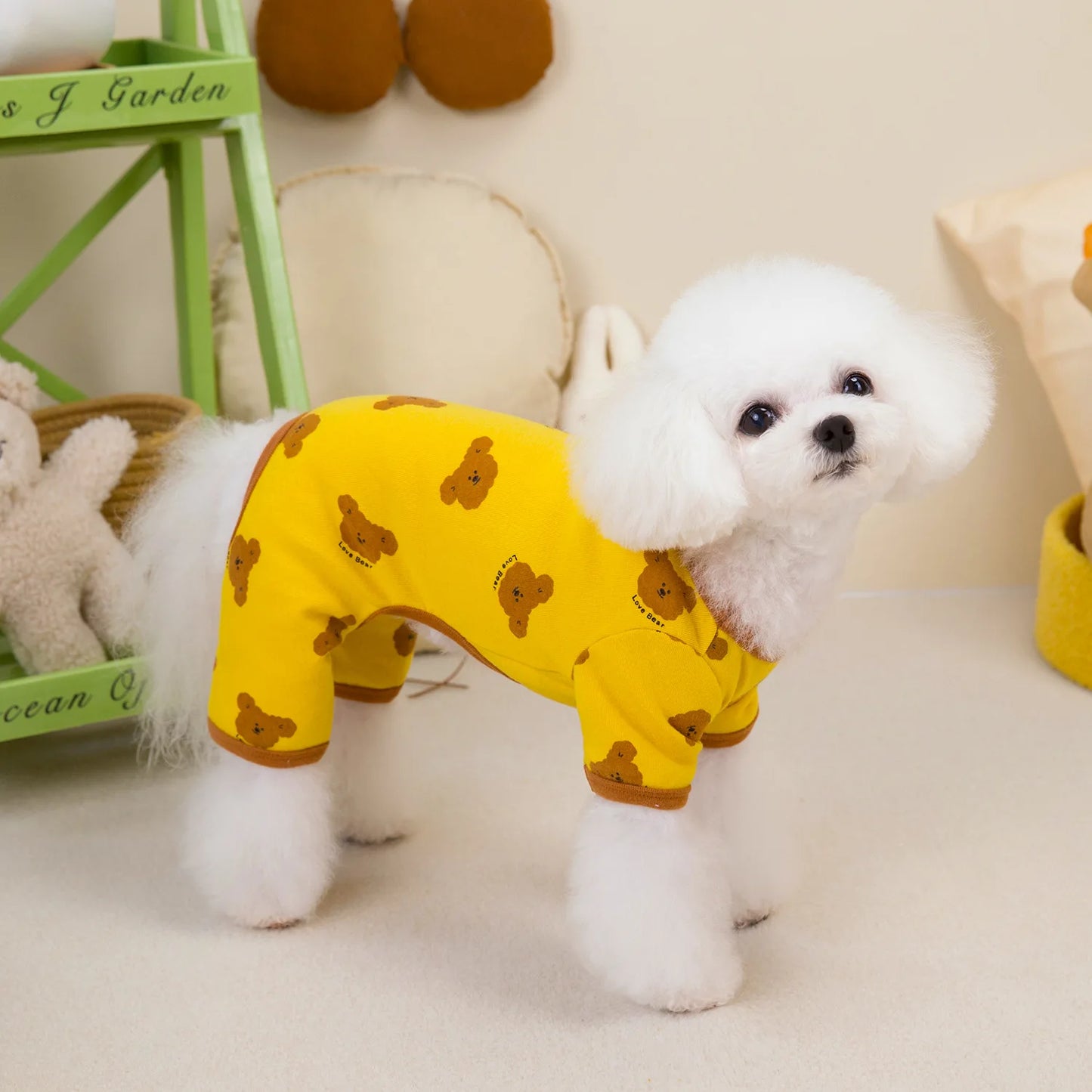 For Dogs Jumpsuit Puppy Pajamas Small Medium Pet Clothing Elegant Four Legs Clothes Chihuahua Pomeranian Costume Pet Supplies