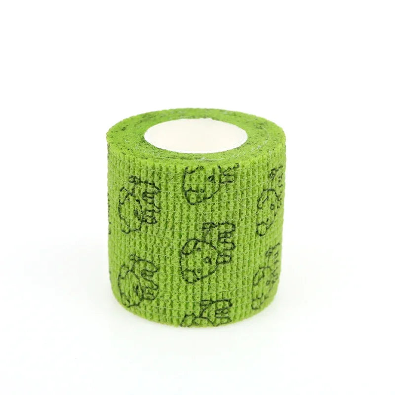 12 Rolls Self Adherent Bandage Elastic Bandage Self Adhesive Bandage Vet Wrap for Dog Cat Horse Pet Animals Ankle Sprains