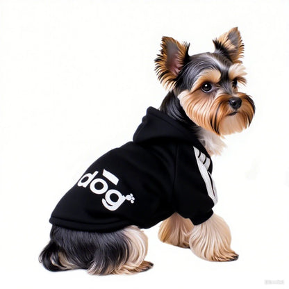Classic Design Pet Sports Clothing Spring Puppy Sweatshirts Dog Clothes for Small Dogs Chihuahua Terrier Beagle Pet Apparel
