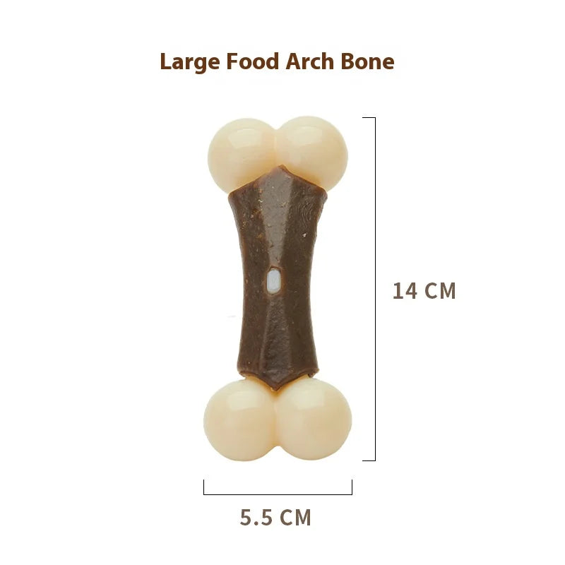 Yite Pet Eating and Playing Series Nylon Snacks Reward Teeth Grinding Bone Solitary Bite Resistant Stick Pet Toy