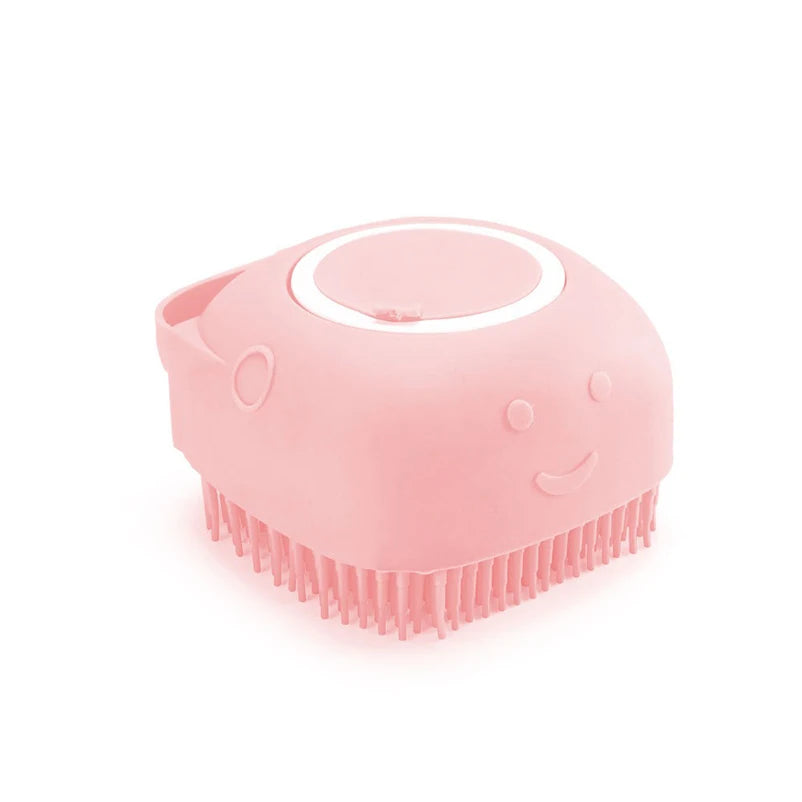 the PAWSMOOTH BATH GROOMER - Pet Bath Massage Gloves, Soft Safety Silicone for Puppy/Dog/Cat Grooming Bathroom Tools, Mascotas Accessories