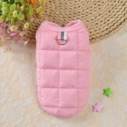 Warm Puppy Coat for Small Medium Dogs Cats Clothes French Bulldog Costume Winter Chihuahua Pug Padded Clothing Shih Tzu Outfits
