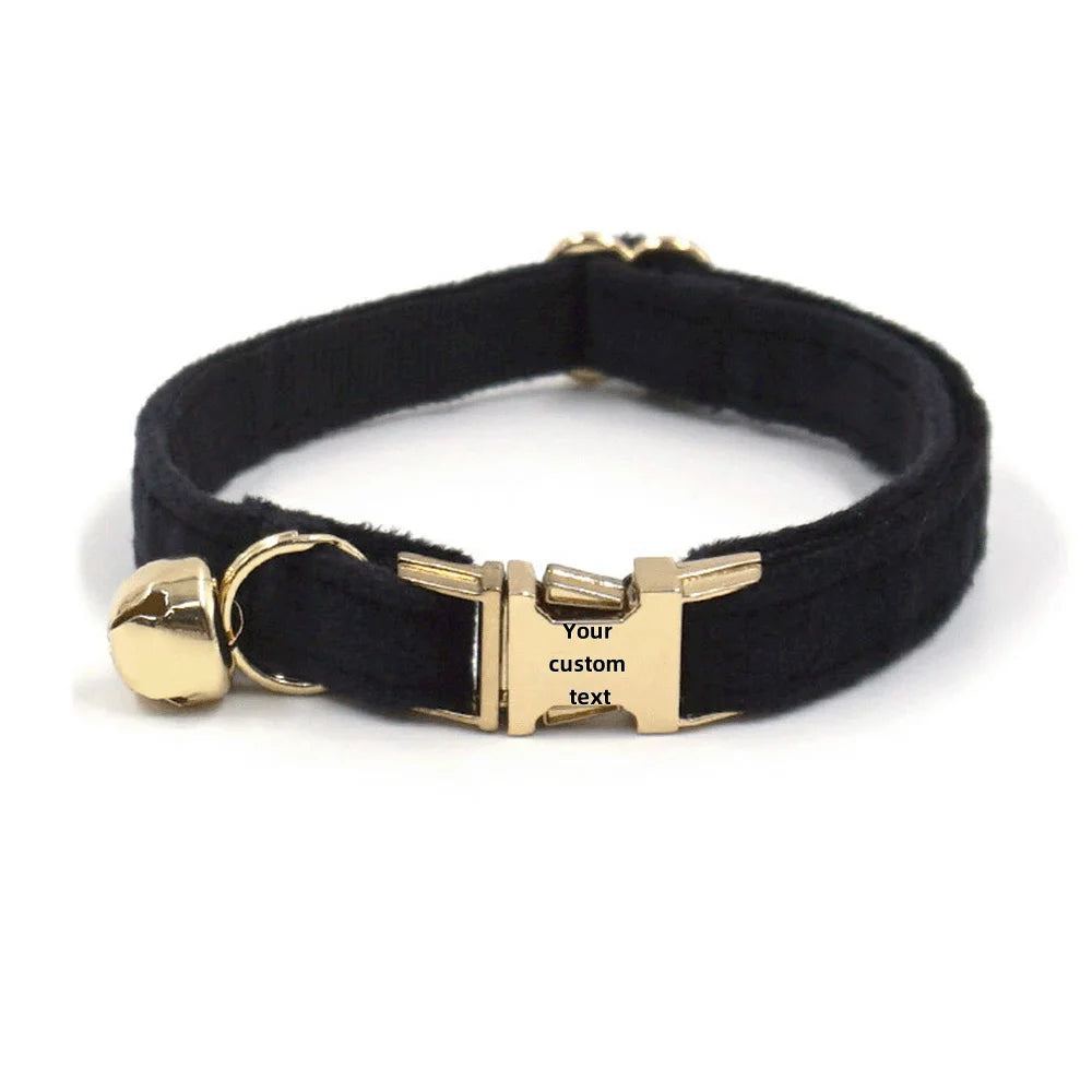 the PAWMARK SIGNATURE ID COLLAR - Custom Engraved Pet Collars, Can Be Engraved with Pet Name, ID and Logo, Suitable for Large/Medium and Small Cats and Dogs