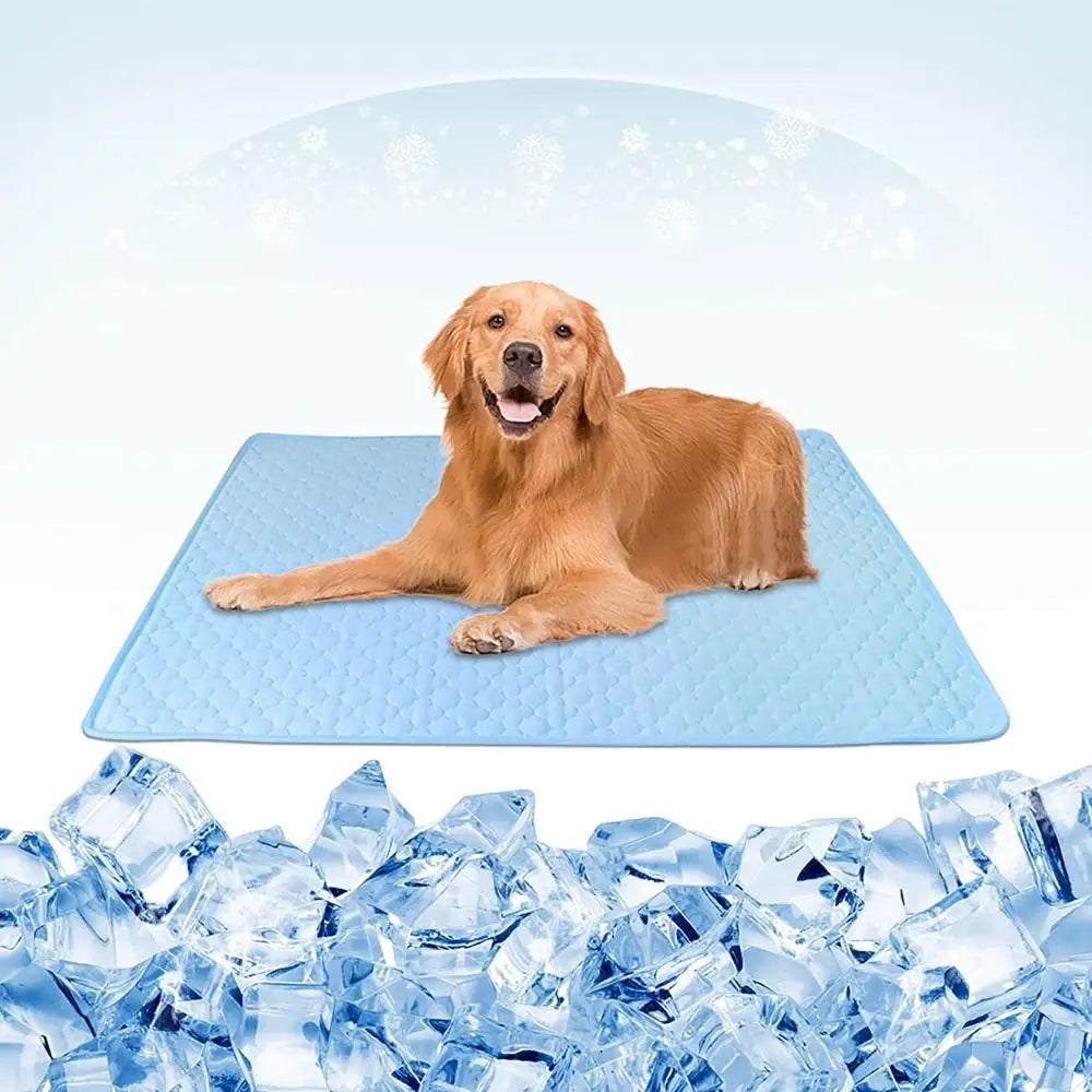 5 Sizes Cushion Moisture-proof Cold Bed Pet Cooling Mat Dog Cat Sleeping Pad Mattress
