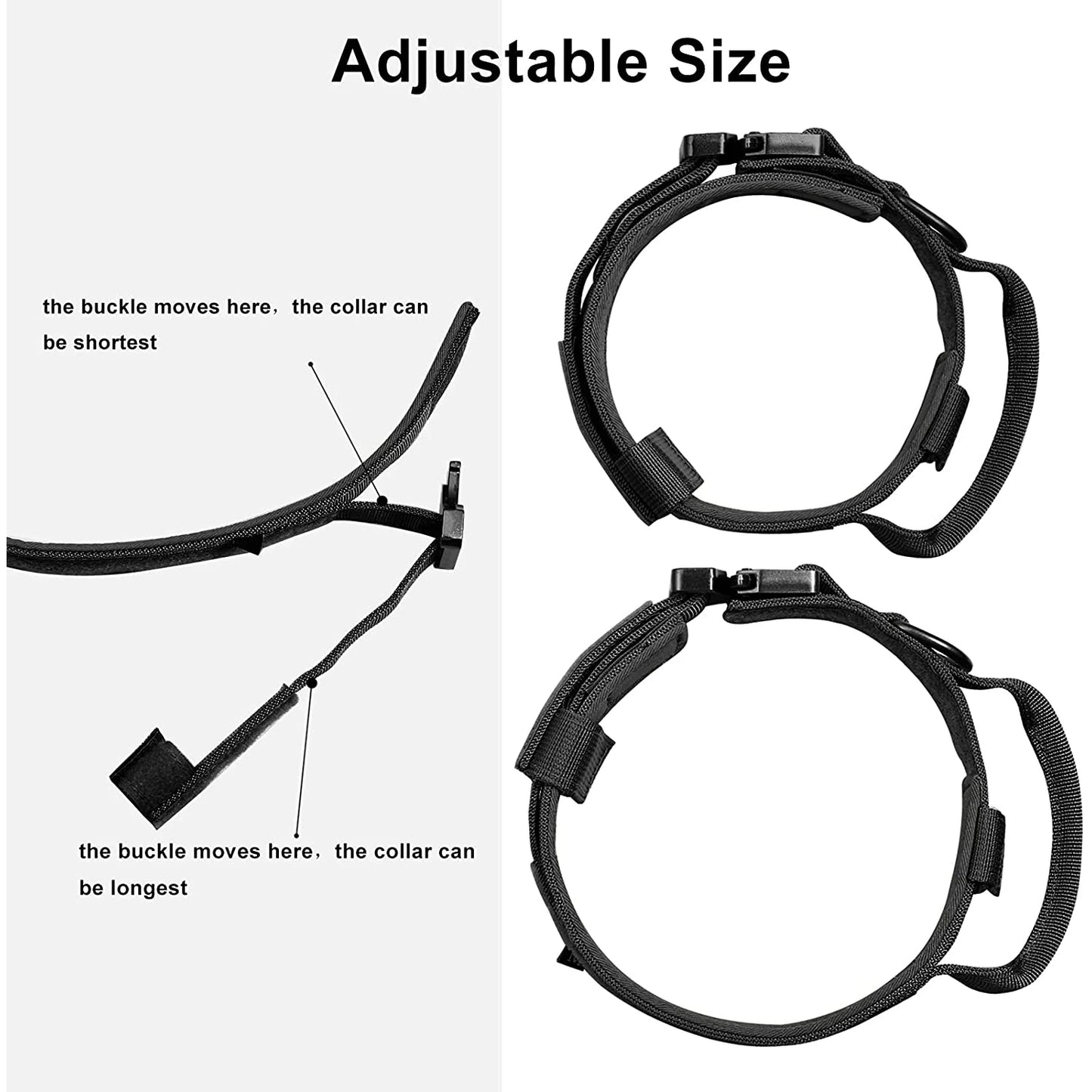 the ALPHA ARMOR TACTICAL SET - Heavy-Duty Military Tactical Dog Collar & Leash Set: Adjustable & Durable for All Sized Dogs