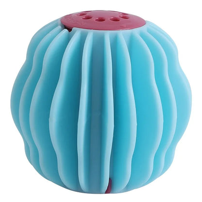 Dogs Interactive Toys TPR Dog Chew Toy Pet Teeth Cleaning Bite Resistance Dog Ball Puppy Sound Toy Pet Products Accessories