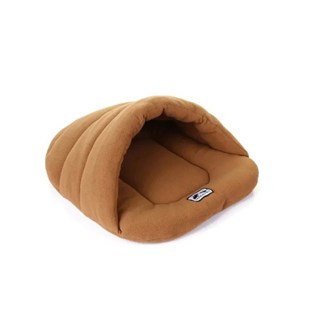 Warm fleece pet sleeping bag pet kennel dog kennel cat kennel rabbit kennel large kennel pet house sleeping mat kennel Pet nest