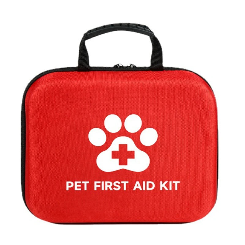 the PET EMERGENCY KIT - 38PCS Dog/Cat First Aid Kit, Emergency Care with Tick Remover, Leash Pet Medical Supplies for Travel, Hiking Home Essentials