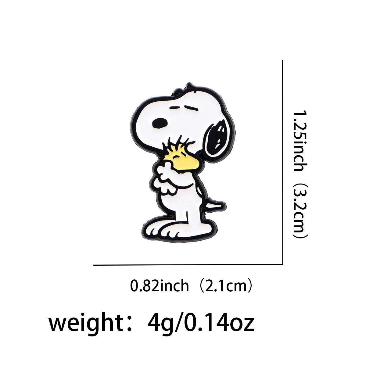 Cartoon White Dog Badges on Bags Soft Enamel Pin Children Brooch for Clothes Cute Lapel Pins for Backpack Accessories