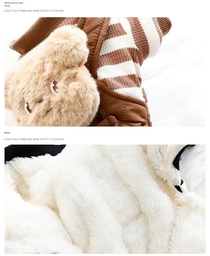 Winter Pet Dog Vest Jacket for Small Medium Dogs Cats pet Warm Cotton Clothes Puppy Yorkie Chihuahua Coat Maltese Bulldog wear