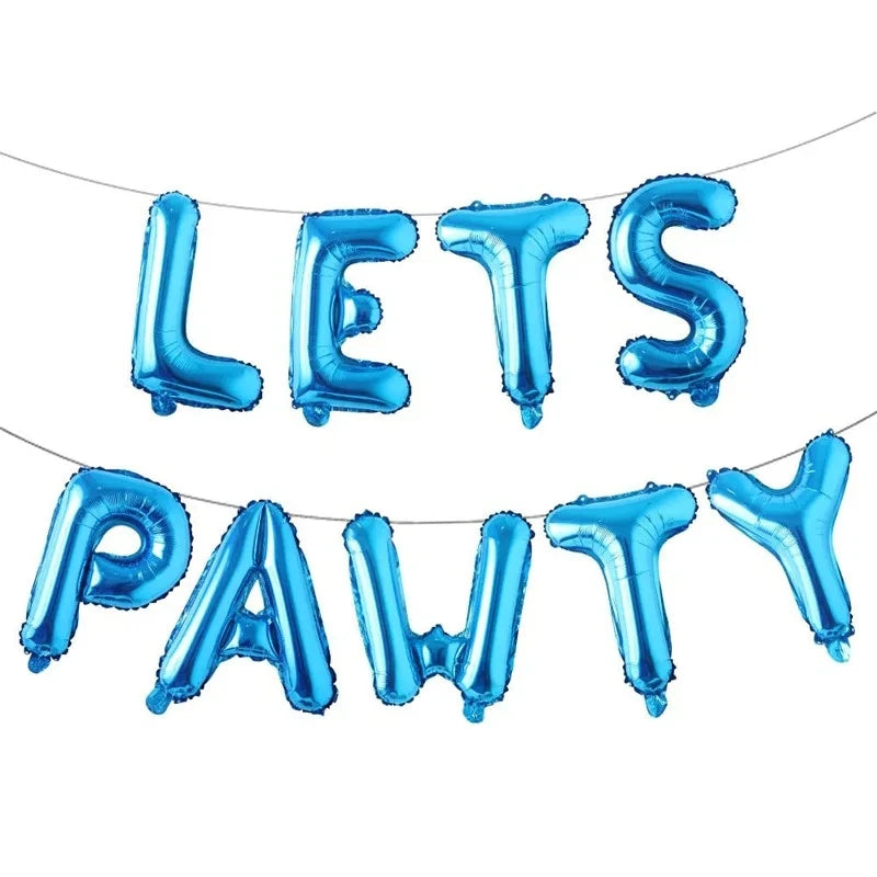 Cartoon Blue Dog Birthday Bluey Birthday Decoration Set Blueys Cups Banner Straws Bluey Balloons Set Kid Toy Gift Party Supplies