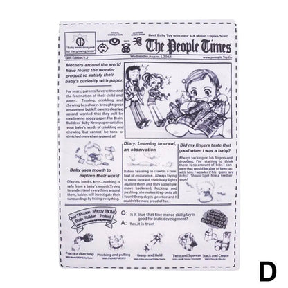Newspaper Dog Toys Simulation Newspaper Paper Playing Cards Rubbing Sound Small Medium Chew Dog Toys Bite Resistant Tissue