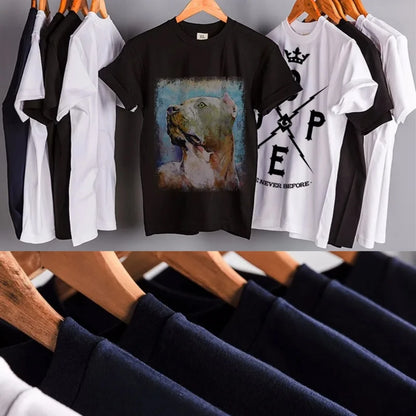 the DOG VAN GOGH - Newfoundland Dog Van Gogh Starry Night Art T-Shirts