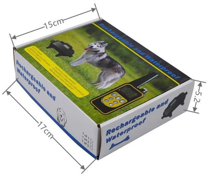 the POWERPET COMMAND PRO - VIP Electric Dog Training Collar, Waterproof Dog Bark Collar, Pet with Remote Control Rechargeable Anti-Barking Device Equipment