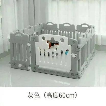 the DOG STAR CORRAL - Doghouses, Modern Dog Plastic Safety Fence, Home Pet Cat/Dog Kennel, Small Dogs Indoor Isolation with Toilet, Dog Cage Pet Supplies