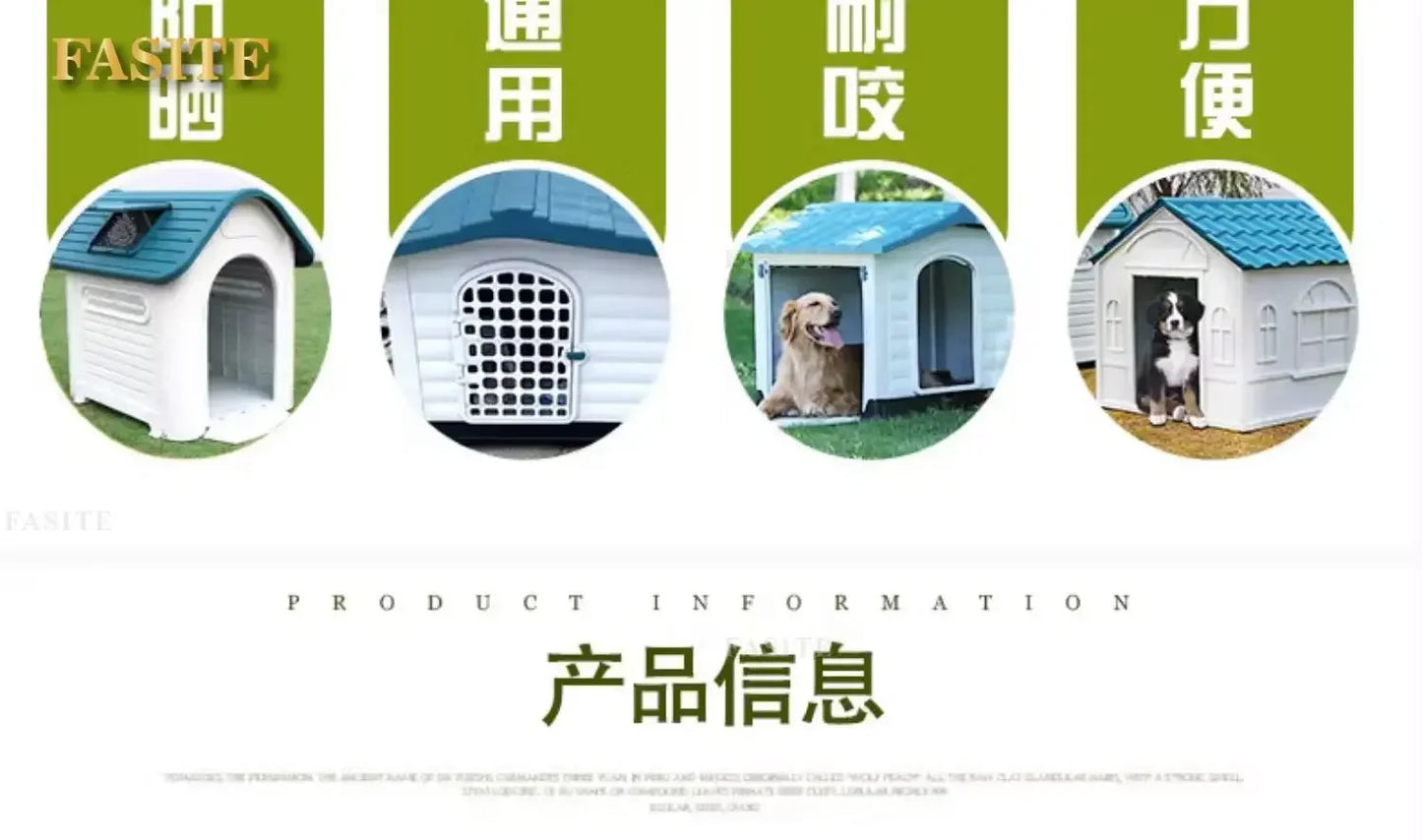 the BACKYARD DOG - Large Kennell Crate Doghouse, Accessories Playpens Outdoor Carrier, Doghouse Pet Supplies, Play Pen Mascotas Dog Furniture