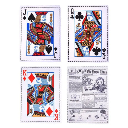 Newspaper Dog Toys Simulation Newspaper Paper Playing Cards Rubbing Sound Small Medium Chew Dog Toys Bite Resistant Tissue