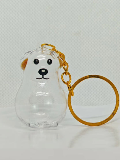 Keychain For Collecting Cat And Dog Hair, Fur Life Pendant For Dogs, DIY Pet Furs Collection Keychain, Pet Fur Keepsake