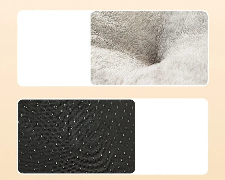 Winter Dog Bed Self-Warming Puppy House Cozy Cat Sleeping Tent Cave Beds Indoor Kitten Nest Kennel Hut for Small Medium Dog Cats