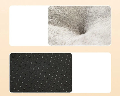 Winter Dog Bed Self-Warming Puppy House Cozy Cat Sleeping Tent Cave Beds Indoor Kitten Nest Kennel Hut for Small Medium Dog Cats