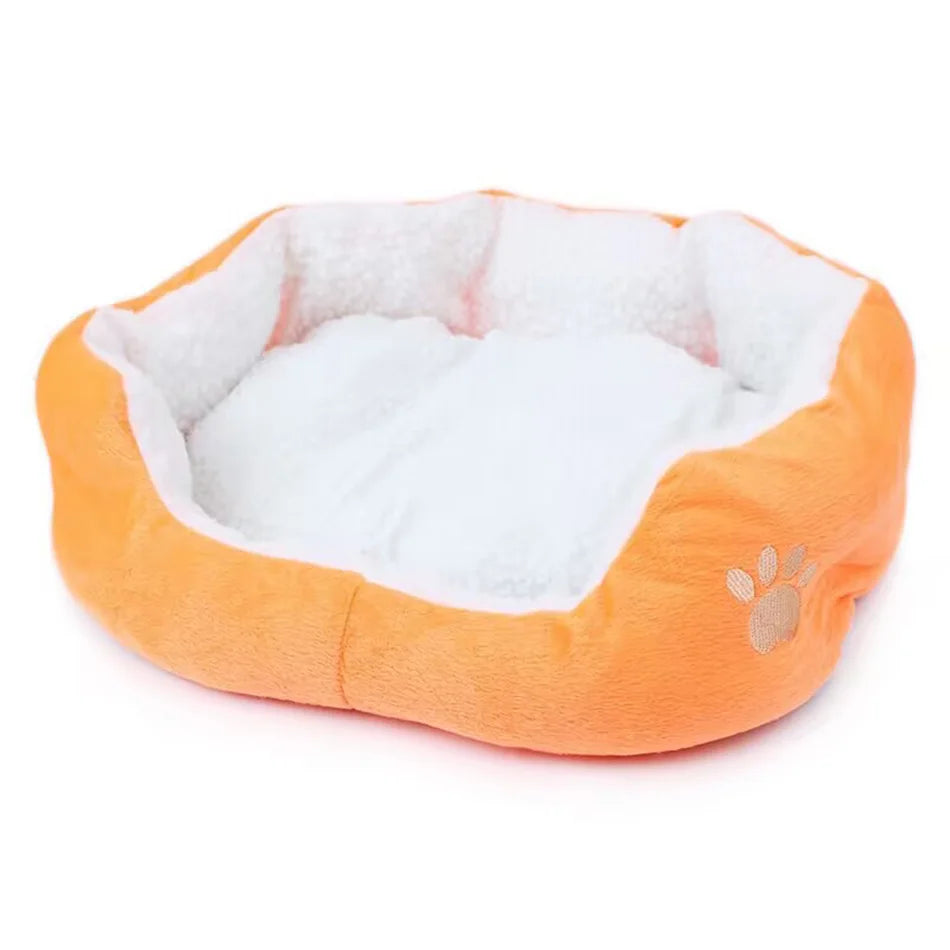 Pet Beds with Thickened PP Cotton Dog Cave Bed and SofaSuitable for Small Puppy Cat Bed