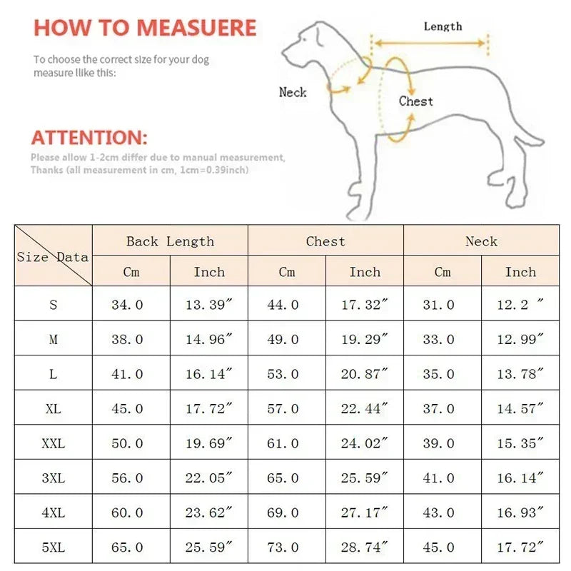 the FROSTGUARD HIGH-NECK COAT - High Collar Pet Clothes for Medium/Large Dogs, Winter Warm Big Dog Coat, Pharaoh Hound, Great Dane Pullovers, Mascotas Supplies