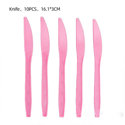 10pcs Pet Paw Print Disposable Tableware Puppy Dog Bones Paper Plates Napkin Cup Happy Pet Dogs Birthday Party Supplies