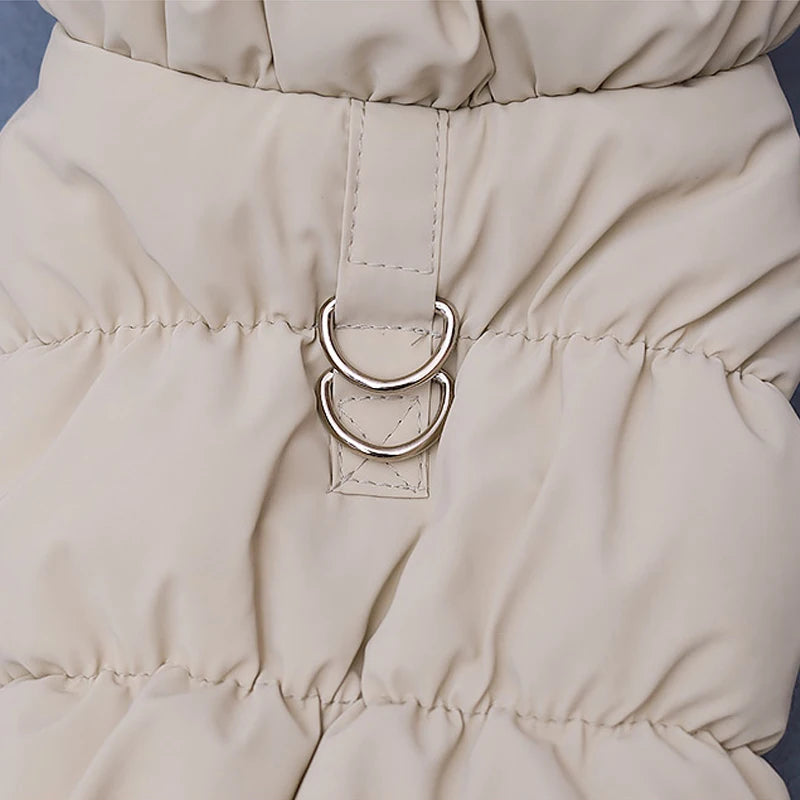 the SNOW PATROL PUFFER - Padded Puppy/Cat Clothes with D Rings, Winter Warm Dog Jacket for Small Dogs, Chihuahua Vest, French Bulldog Coat, Yorkie Outfits
