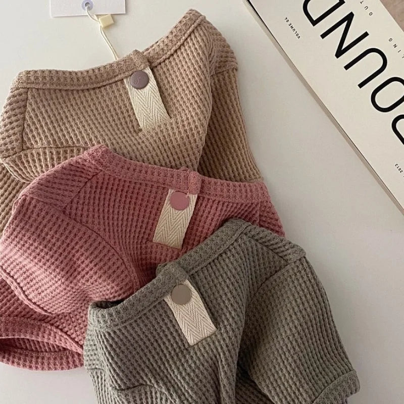 Pet Dog Shirt for Small Dogs Fashion Dog Clothes Spring Puppy Pullovers Cute Solid Cat Bottoming Shirt Pet Sweatshirts Dog Vest