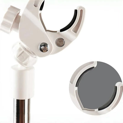 Hands Free Hair Dryer Holder Adjustable Height 360 Degree Rotation More Stable Holder for Dog Hair Dryer Stand Pet Grooming Tool