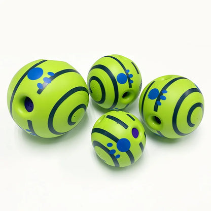 Wobble Wag Giggle Glow Ball Interactive Dog Toy Fun Giggle Sounds When Rolled or Shaken Pets Know Best As Seen On TV