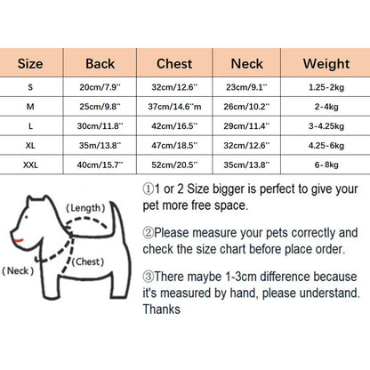 Dog Clothes  Plaid Fleece Pet Jacket for Small Dogs Winter Warm Puppy Coat Chihuahua Yorkshire Bichon Vest Costume Pet Supplies