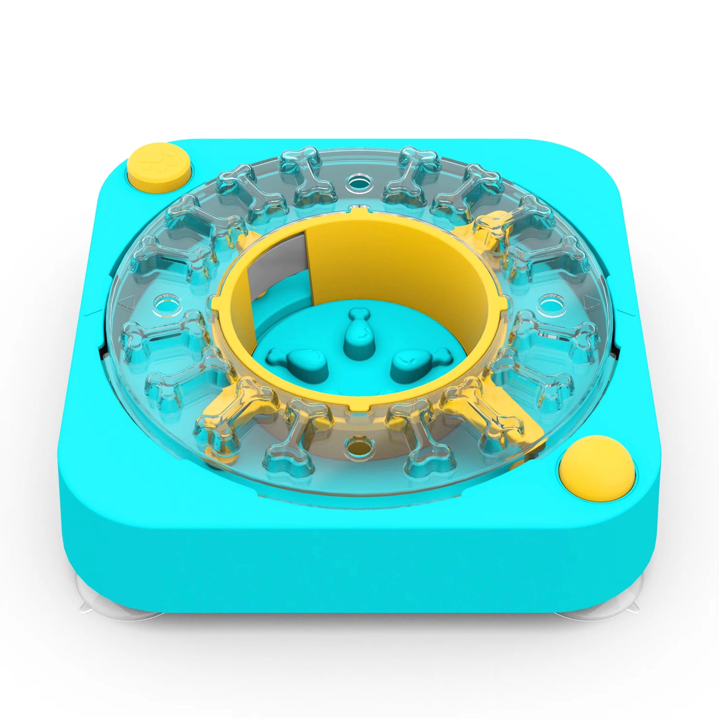 3in1 Interactive Dog Puzzle Toys - Fun Slow Feeder Brain Education Treat Puzzles with IQ Squeak Design - Educational Dog Toys