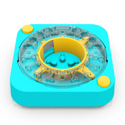 3in1 Interactive Dog Puzzle Toys - Fun Slow Feeder Brain Education Treat Puzzles with IQ Squeak Design - Educational Dog Toys