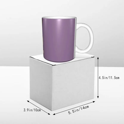 Personalized C-Courage The Cowardly Dog Coffee Mug DIY Ceramic Milk Tea Mug Cup