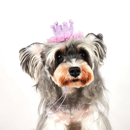 Luxury Pet Birthday Party Hat for Dogs & Cats - Instagrammable Photo Prop High-Quality Birthday Hat for Pets