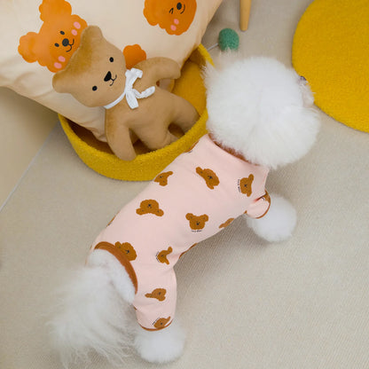 For Dogs Jumpsuit Puppy Pajamas Small Medium Pet Clothing Elegant Four Legs Clothes Chihuahua Pomeranian Costume Pet Supplies
