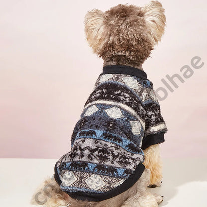 Warm Dog Clothes for Small Dog Coats Jacket Winter Clothes for Dogs Cats Clothing Chihuahua Cartoon Pet Sweater Costume Apparels